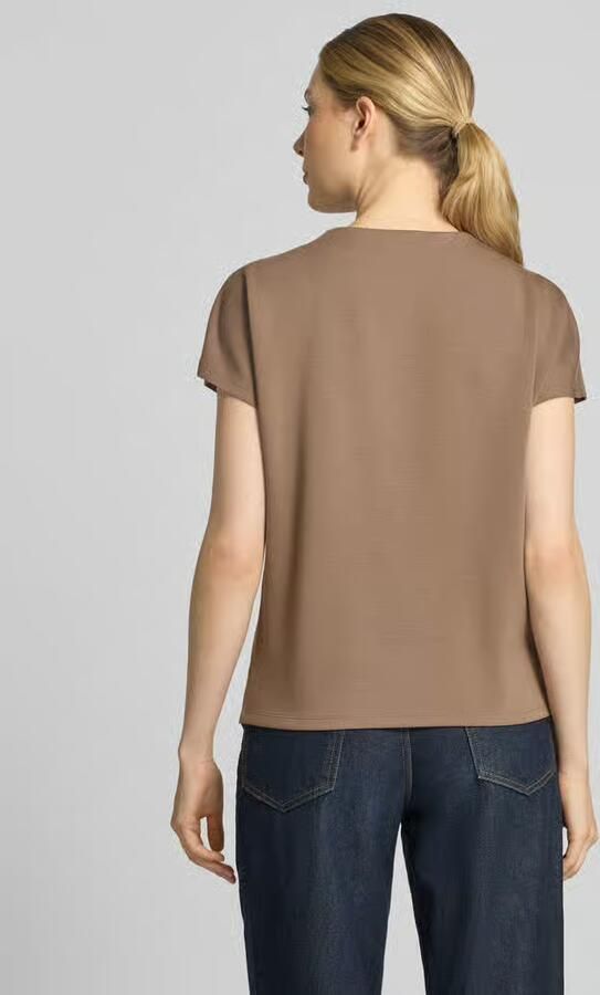 S.Oliver BLACK LABEL relaxed fit T-shirt van viscosemix