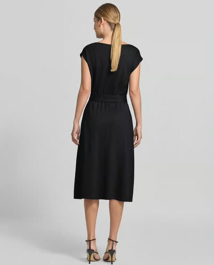 S.Oliver BLACK LABEL relaxed fit vrijetijdsjurk van viscosemix