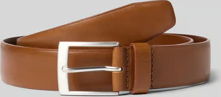 S.Oliver BLACK LABEL Riem van echt leer model 'Basic Belt' - Foto 2