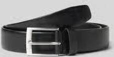 S.Oliver BLACK LABEL Riem van echt leer model 'Basic Belt'