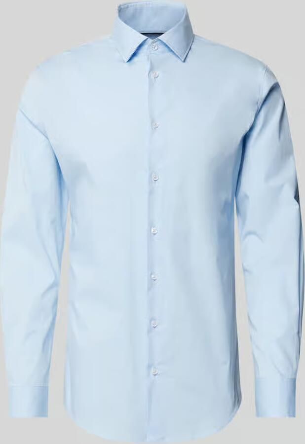 S.Oliver BLACK LABEL shaped fit zakelijk overhemd van katoenstretch - Foto 3