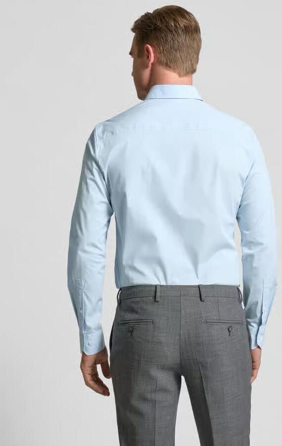 S.Oliver BLACK LABEL shaped fit zakelijk overhemd van katoenstretch - Foto 4