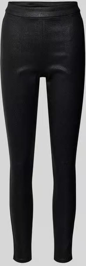 S.Oliver BLACK LABEL Skinny fit broek van viscosemix