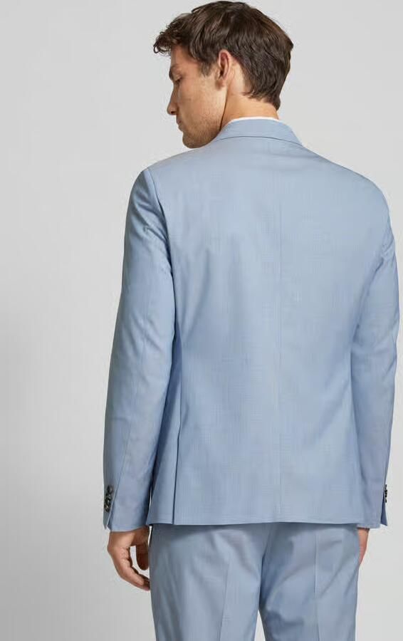 S.Oliver BLACK LABEL Slim fit 2-knoopscolbert met viscosegehalte - Foto 3