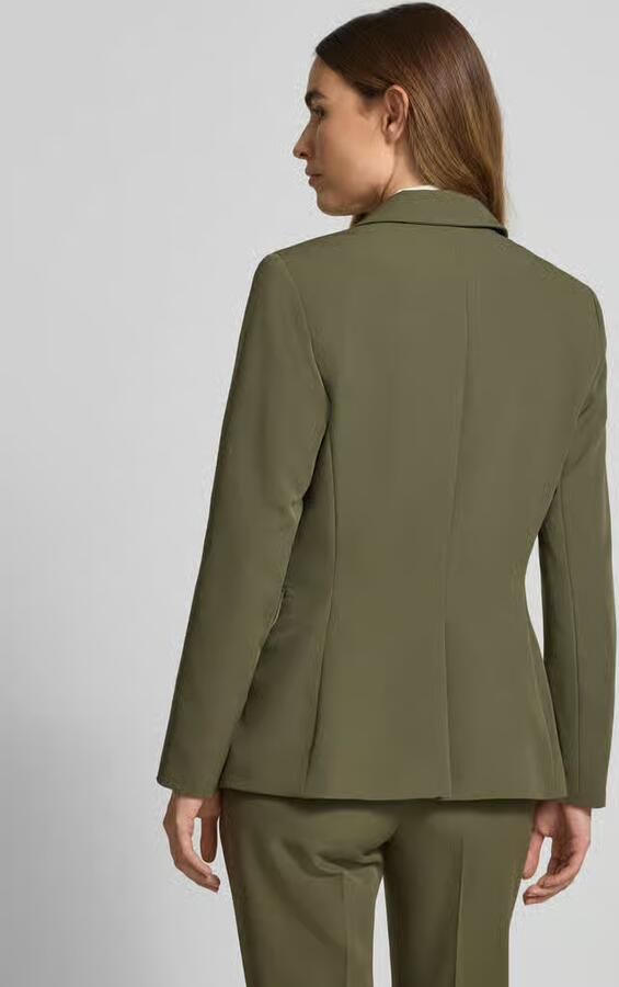 S.Oliver BLACK LABEL Slim fit blazer met klepzakken