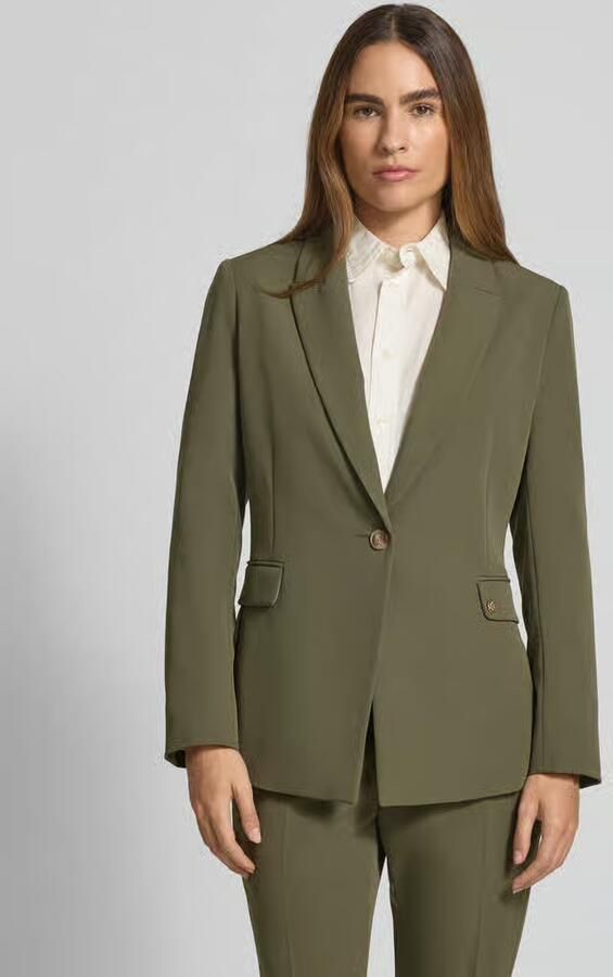 S.Oliver BLACK LABEL Slim fit blazer met klepzakken - Foto 2