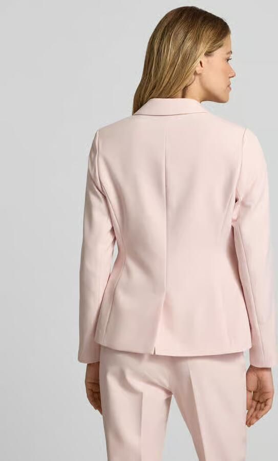 S.Oliver BLACK LABEL slim fit blazer met reverskraag