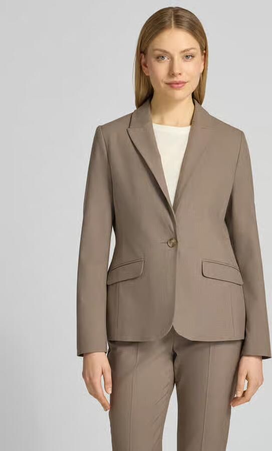 S.Oliver BLACK LABEL slim fit blazer met viscose - Foto 4