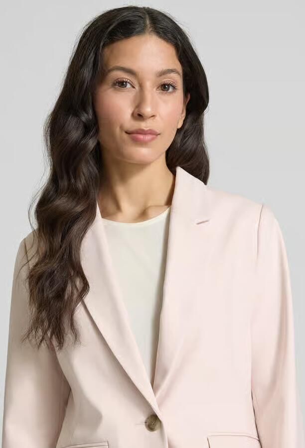 S.Oliver BLACK LABEL Slim fit blazer van katoenmix - Foto 3