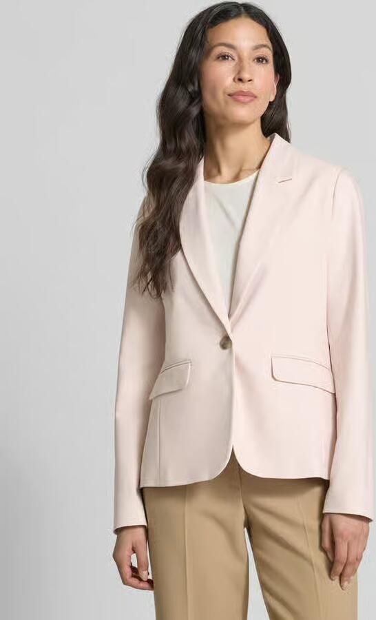 S.Oliver BLACK LABEL Slim fit blazer van katoenmix - Foto 8