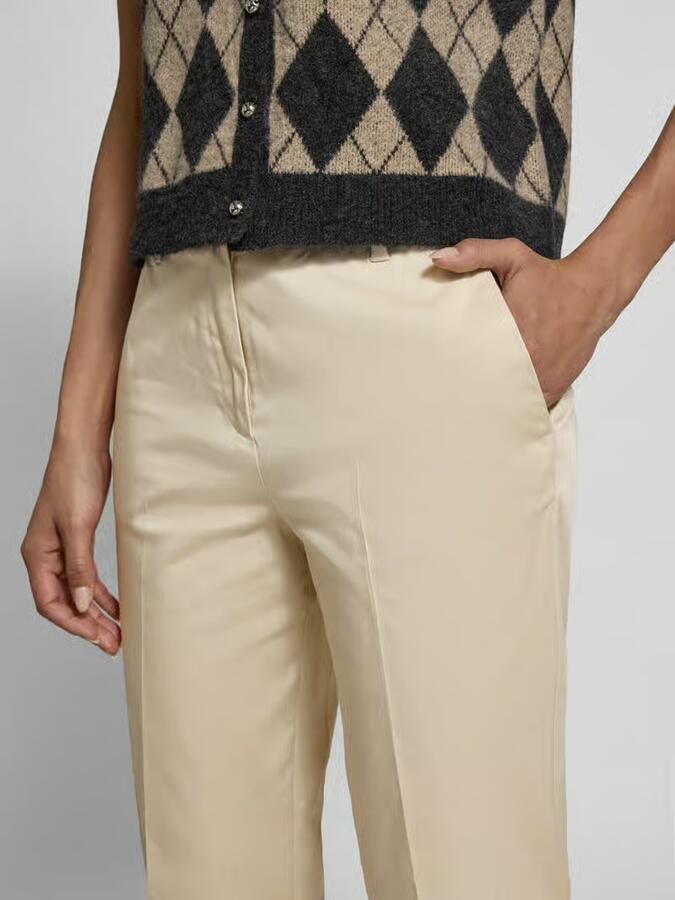 S.Oliver BLACK LABEL slim regular waist chino beige - Foto 4