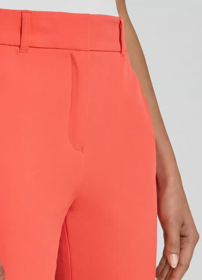 S.Oliver BLACK LABEL Slim fit cigarette pants met riemlussen - Foto 2