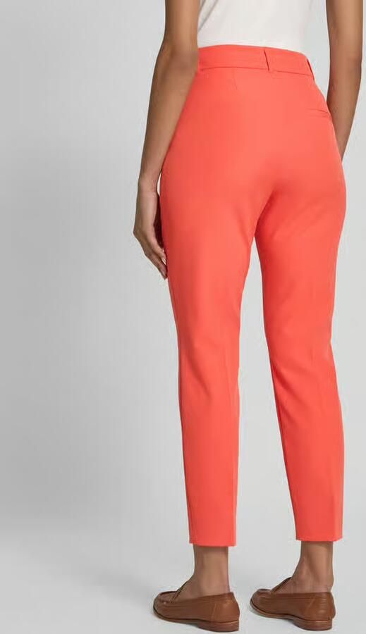 S.Oliver BLACK LABEL Slim fit cigarette pants met riemlussen - Foto 3