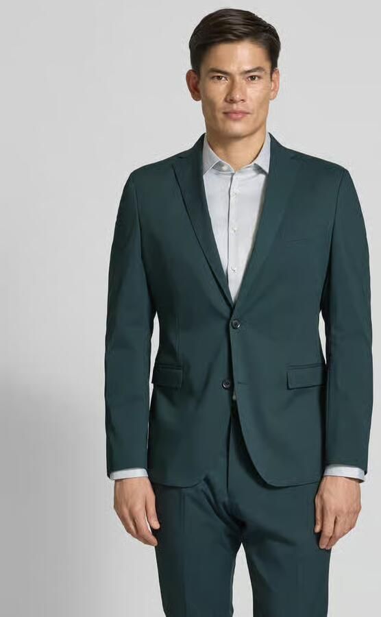 S.Oliver BLACK LABEL Slim fit colbert met reverskraag - Foto 2