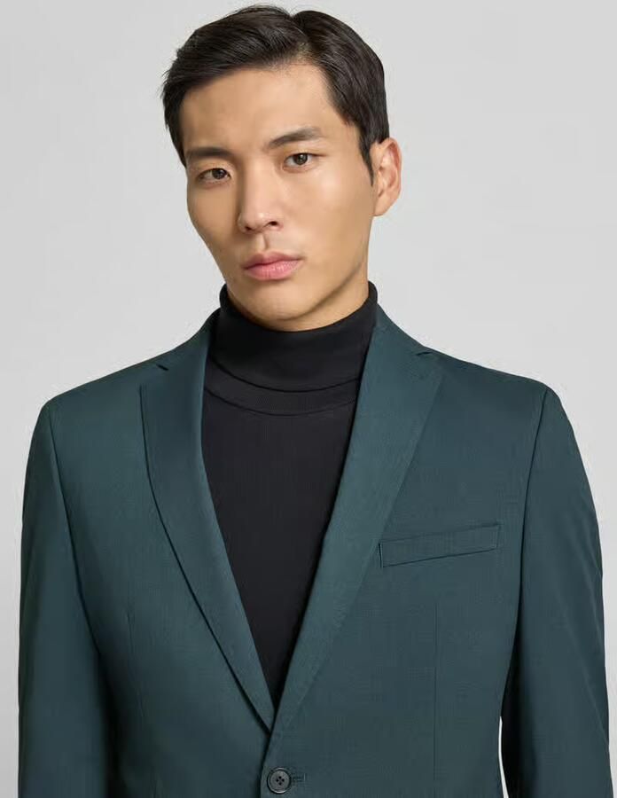 S.Oliver BLACK LABEL Slim fit colbert met viscose - Foto 2
