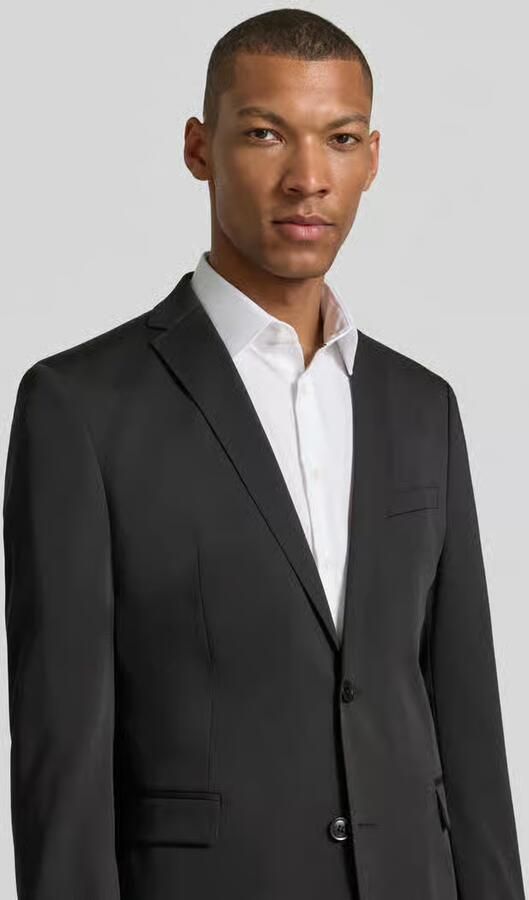 S.Oliver BLACK LABEL slim fit colbert met viscose