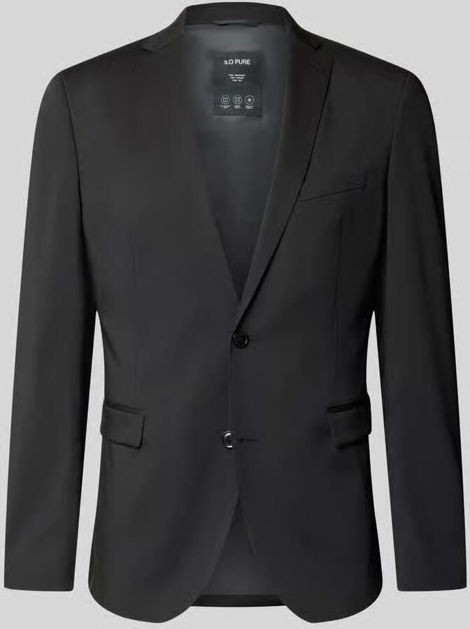 S.Oliver BLACK LABEL slim fit colbert met viscose - Foto 2