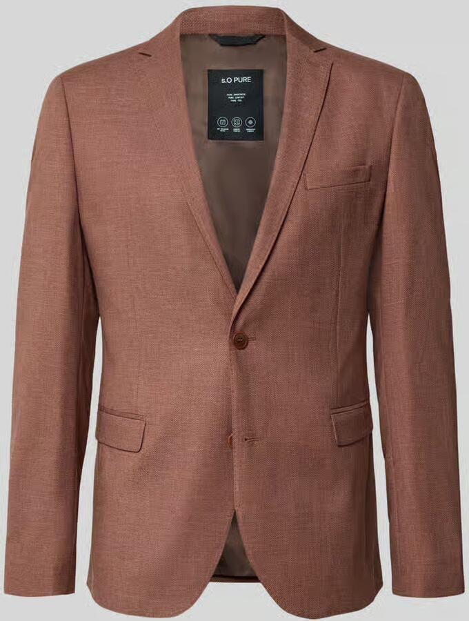 S.Oliver BLACK LABEL slim fit colbert met viscose - Foto 2