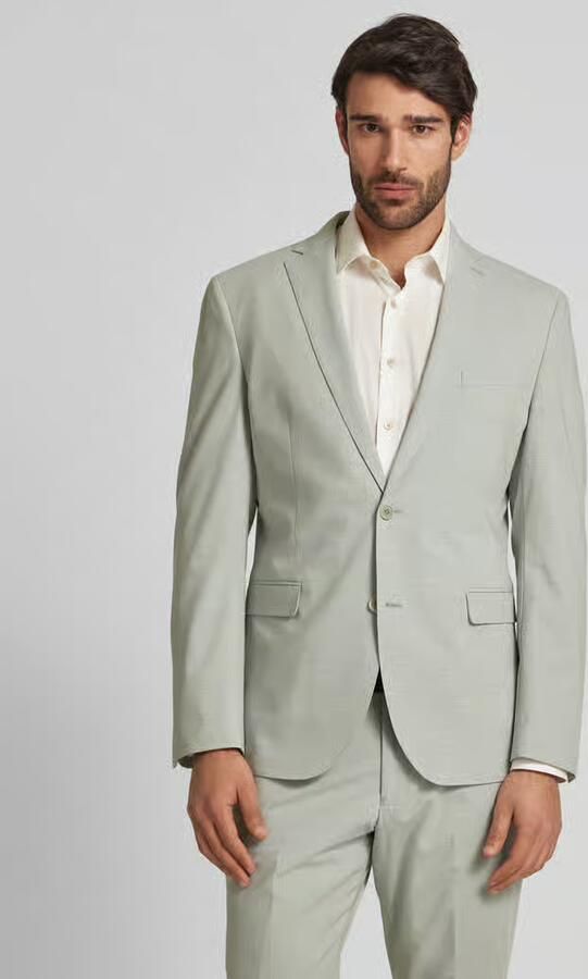 S.Oliver BLACK LABEL Slim fit colbert met viscose - Foto 2