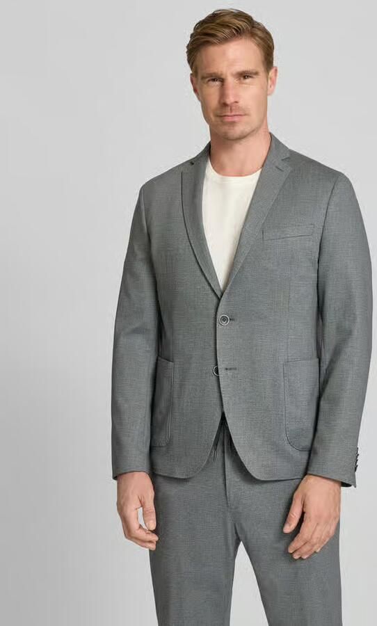 S.Oliver BLACK LABEL Slim fit colbert met viscose - Foto 2