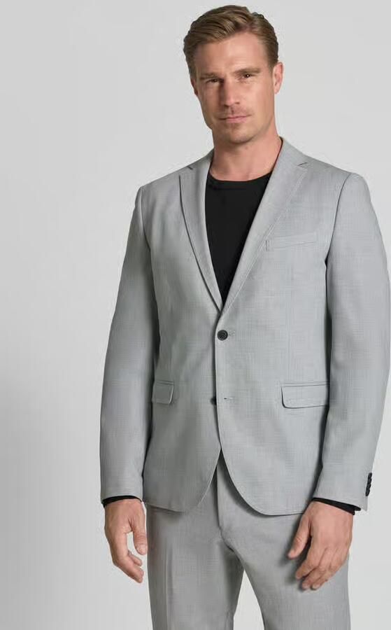 S.Oliver BLACK LABEL slim fit colbert met viscose - Foto 3