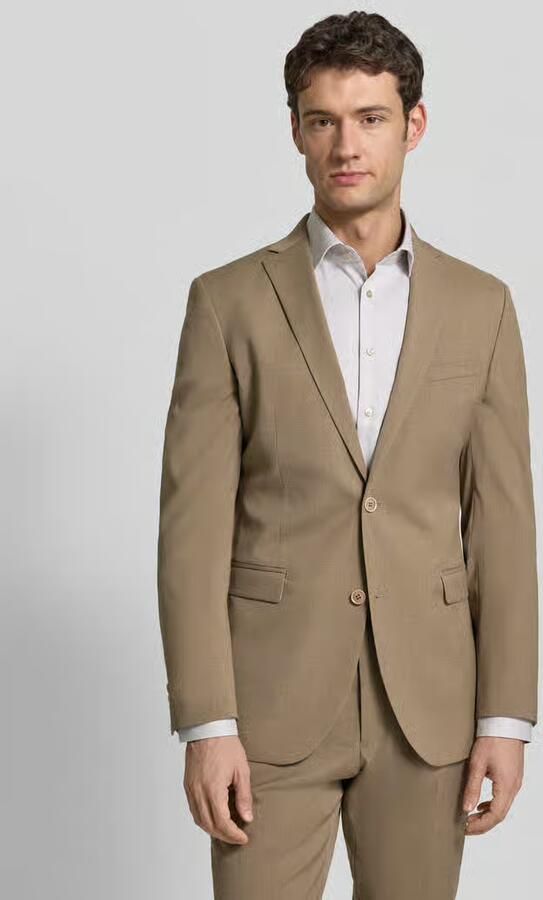 S.Oliver BLACK LABEL Shaped Fit colbert met viscose model 'S.O PURE' - Foto 3