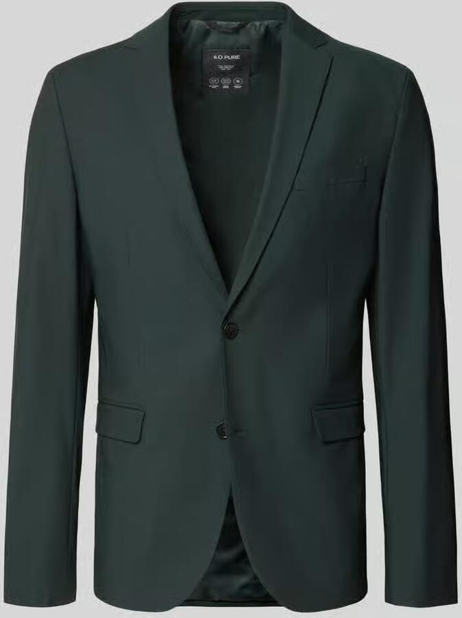 S.Oliver BLACK LABEL Slim fit colbert met viscose model 'PURE' - Foto 2