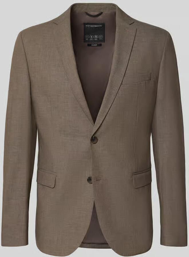 S.Oliver BLACK LABEL Slim fit colbert met viscose model 'ULTIMATE'
