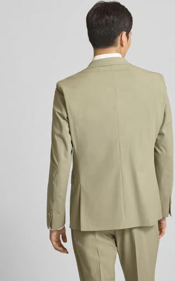 S.Oliver BLACK LABEL Slim fit colbert van gem6eleerde stretch