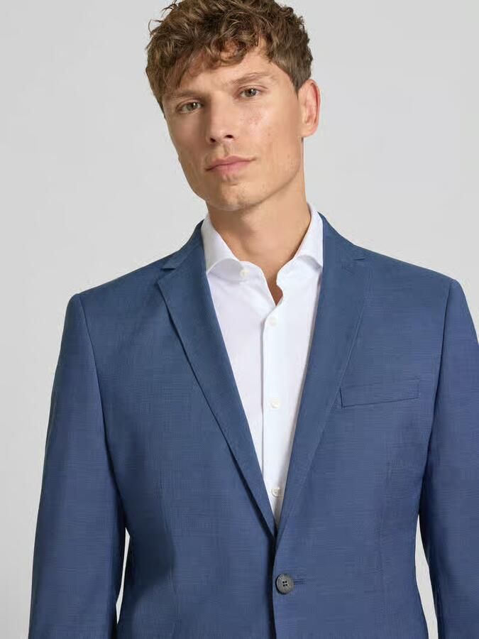 S.Oliver BLACK LABEL slim fit colbert van pure wol model 'SO PURE'