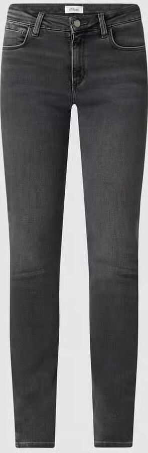 S.Oliver BLACK LABEL Slim fit jeans met modal