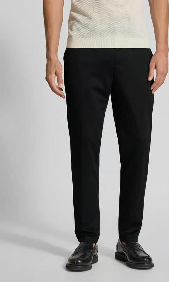 S.Oliver BLACK LABEL Slim fit joggingbroek van elastische jersey model 'S.O JOGG' - Foto 2