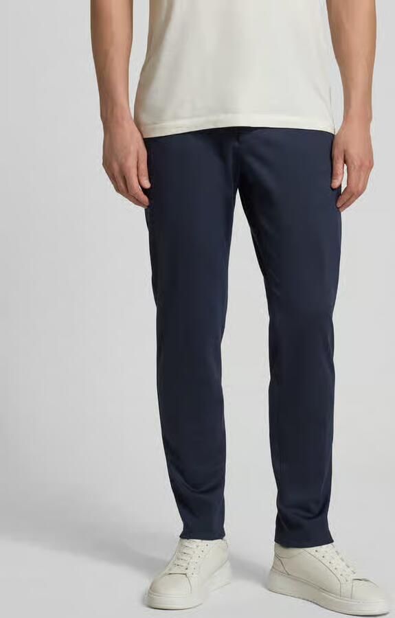 S.Oliver BLACK LABEL Slim fit joggingbroek van elastische jersey model 'S.O JOGG' - Foto 2
