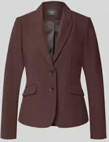 S.Oliver BLACK LABEL Slim fit korte blazer met viscose