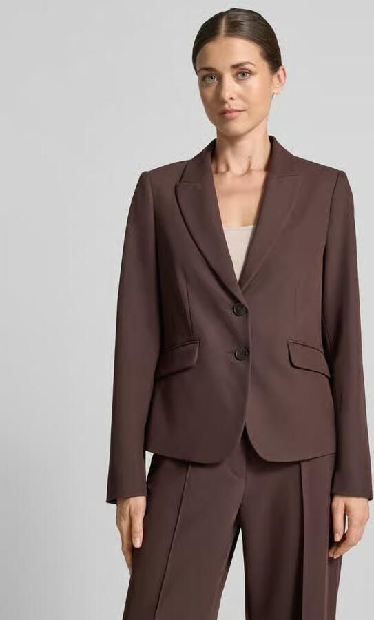 S.Oliver BLACK LABEL Slim fit korte blazer met viscose - Foto 2