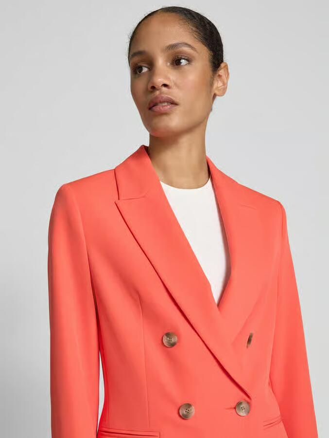 S.Oliver BLACK LABEL Slim fit lange blazer met 2-knoopssluiting - Foto 2