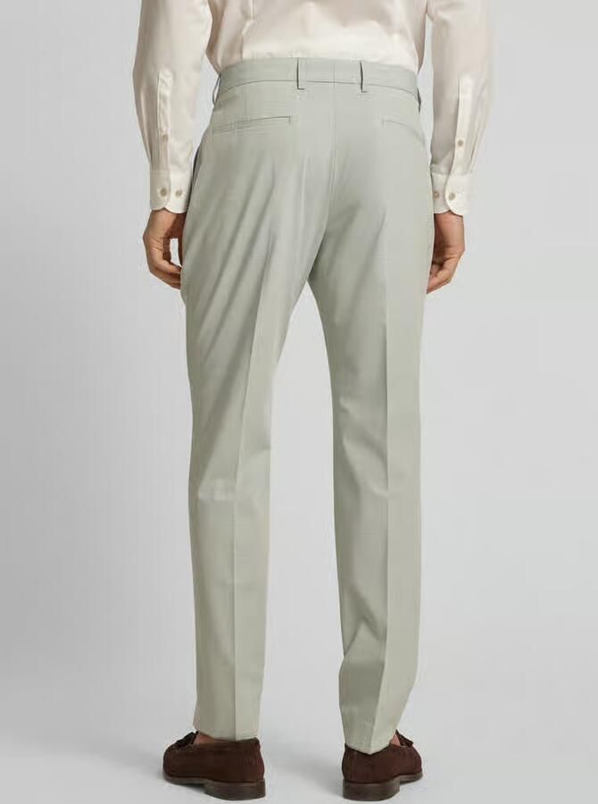 S.Oliver BLACK LABEL Regular fit pantalon in vlamgarenlook