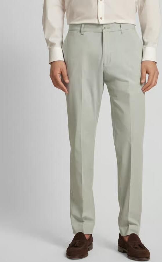 S.Oliver BLACK LABEL Regular fit pantalon in vlamgarenlook - Foto 2