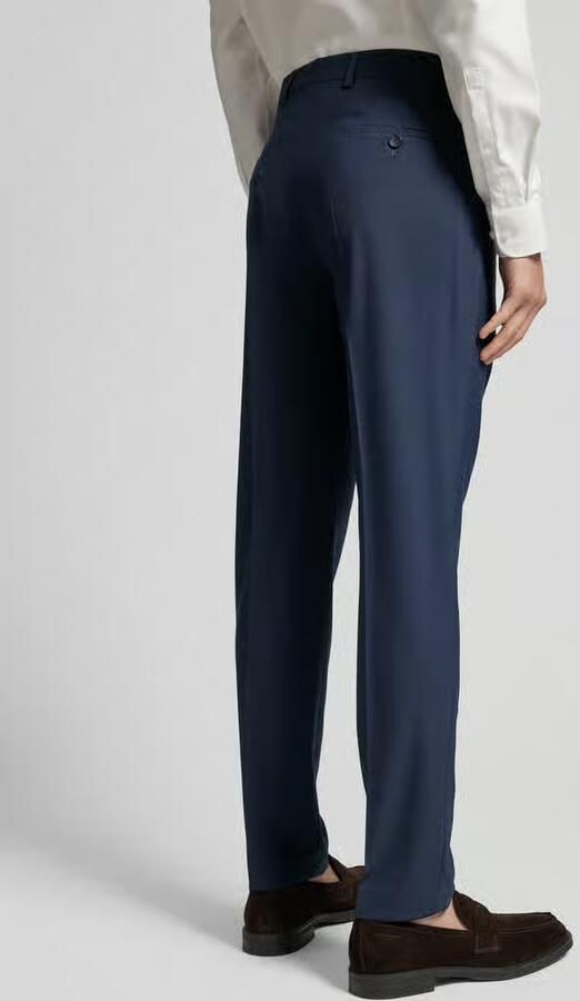 S.Oliver BLACK LABEL Slim fit pantalon met pied-de-poule-motief model 's.O ULTIMATE'