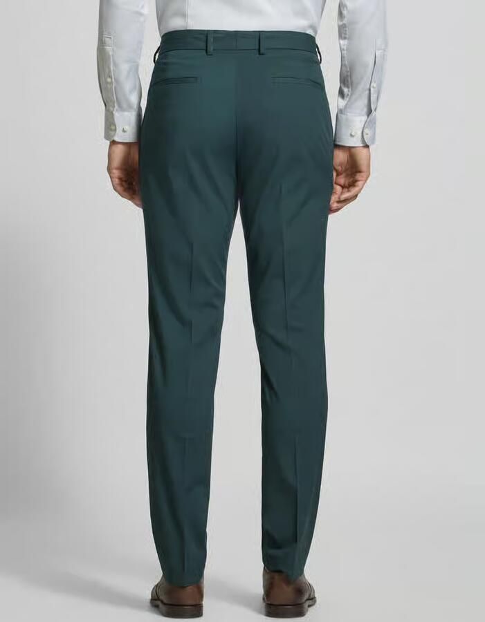 S.Oliver BLACK LABEL Regular fit pantalon met riemlussen