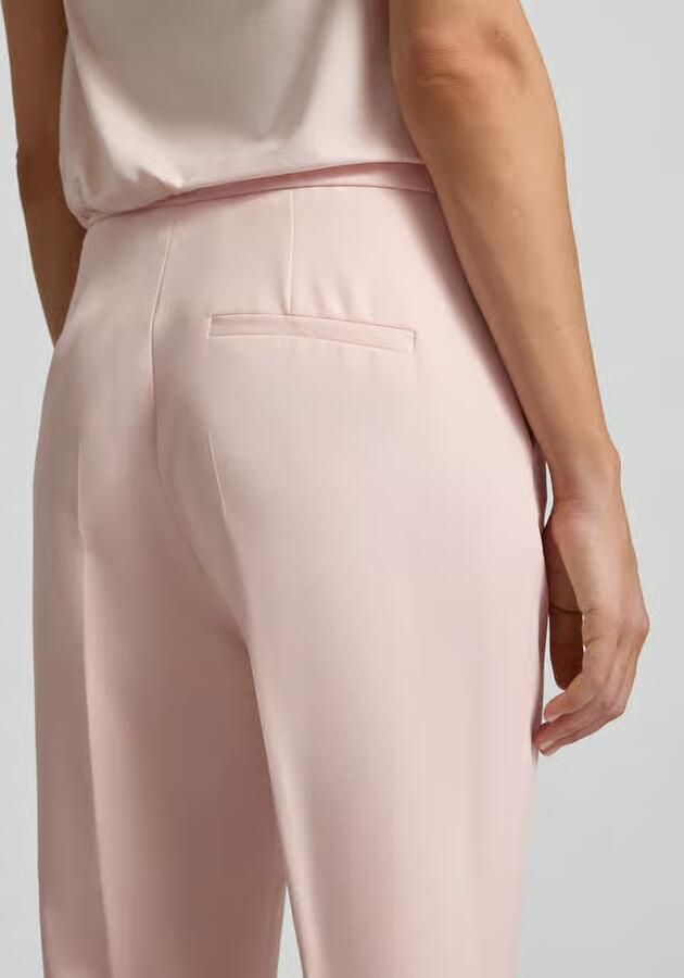 S.Oliver BLACK LABEL slim fit smalle broek met elastische band