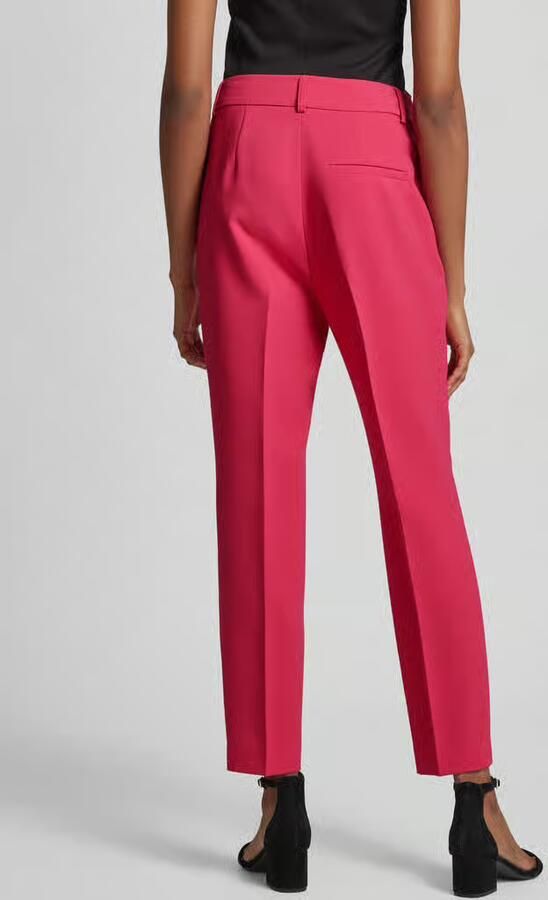 S.Oliver BLACK LABEL Slim fit stoffen broek met persplooien - Foto 3