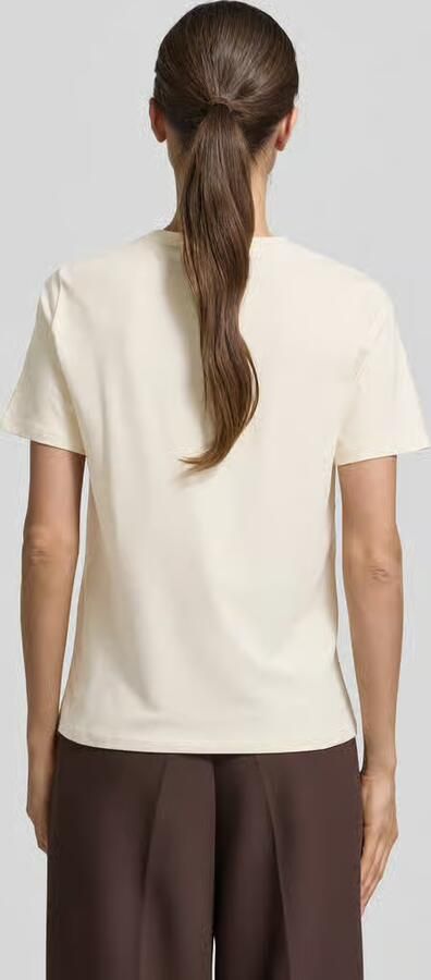 S.Oliver BLACK LABEL slim fit T-shirt van katoenmix - Foto 5
