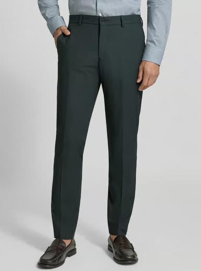 S.Oliver BLACK LABEL Slim pantalon met viscose met model 'Pure' - Foto 3