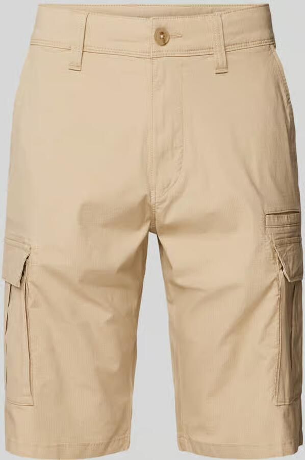 S.Oliver BLACK LABEL Straight leg cargobroek met cargozakken