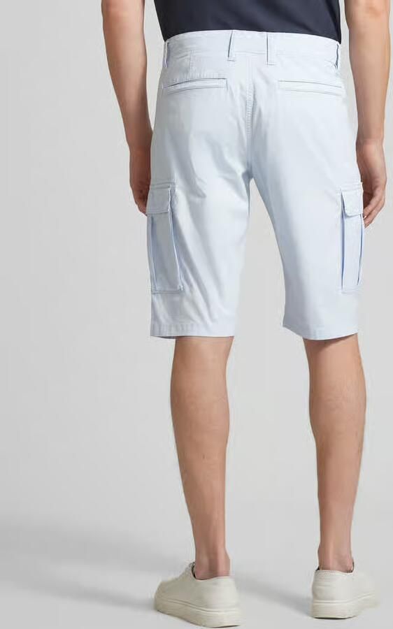 S.Oliver BLACK LABEL Straight leg cargobroek met cargozakken - Foto 3