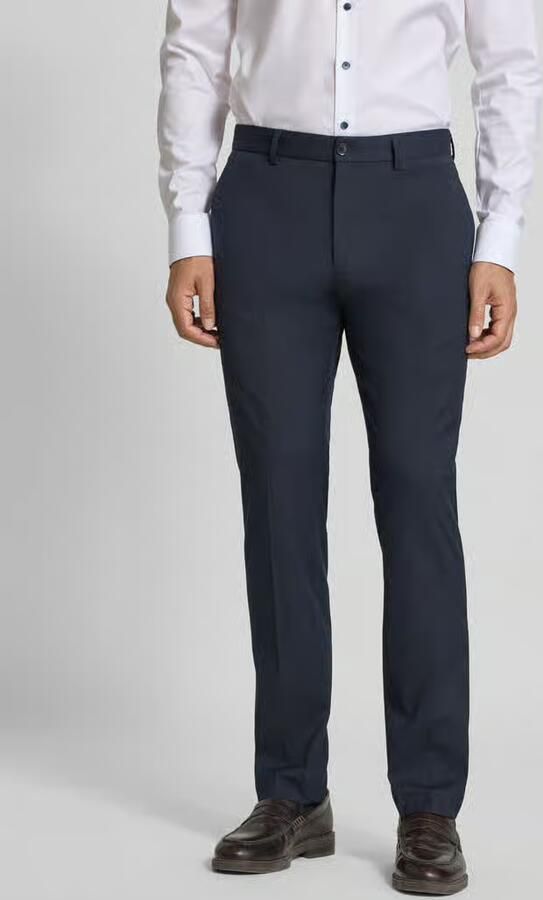 S.Oliver BLACK LABEL Straight leg pantalon met viscose - Foto 2