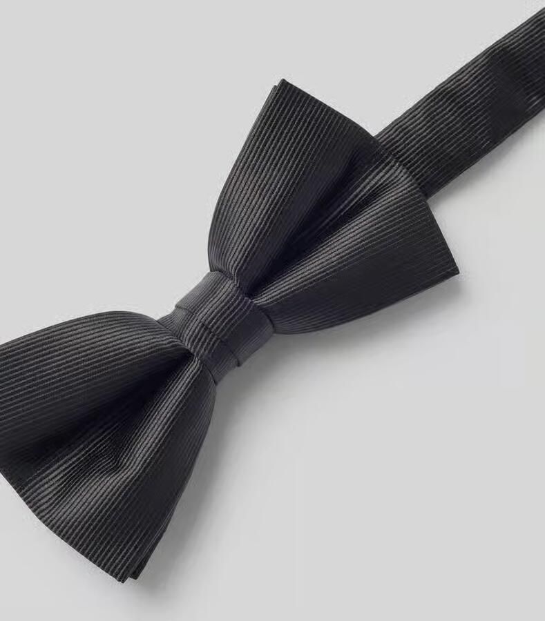 S.Oliver BLACK LABEL strik met zijdemix