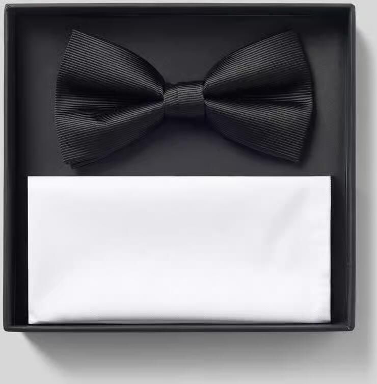 S.Oliver BLACK LABEL strik met zijdemix - Foto 2