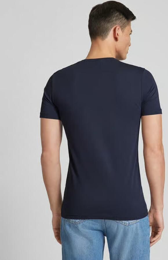 S.Oliver BLACK LABEL slim fit T-shirt marine - Foto 4